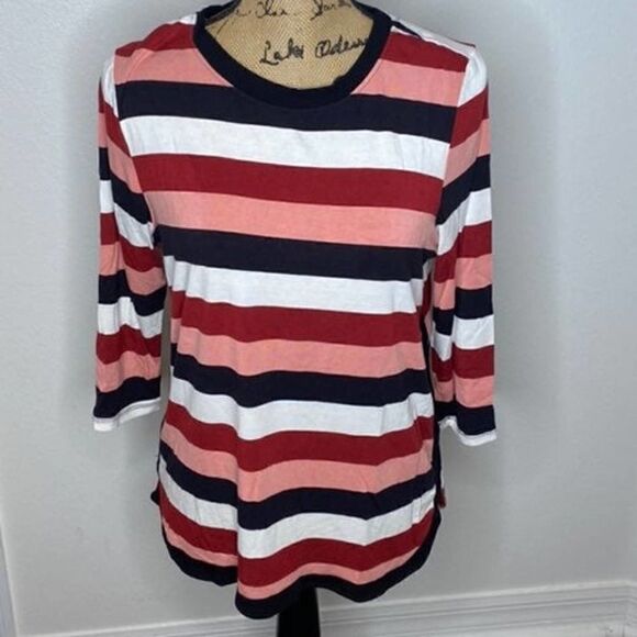 Stitch‎ Fix/ 41 Hawthorn Striped Top- Medium Petite - Picture 1 of 4